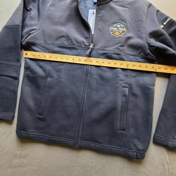 Final Four 2020 Atlanta Mens Full Zip Blue Large Cotton Jacket Coat Nylon - Picture 9 of 11